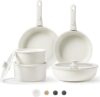 CAROTE Nonstick Cookware Set With Removable Handle