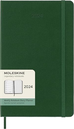 Moleskine Notebook DHK1512WN3Y24, January 2024, Weekly Diary