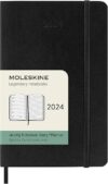 Moleskine Notebook DSB12WN2Y24, 2024 Weekly Diary, Pocket Size