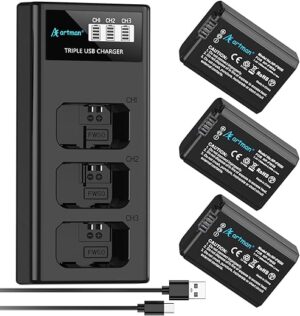 A Artman NP-FW50 Batteries Charger