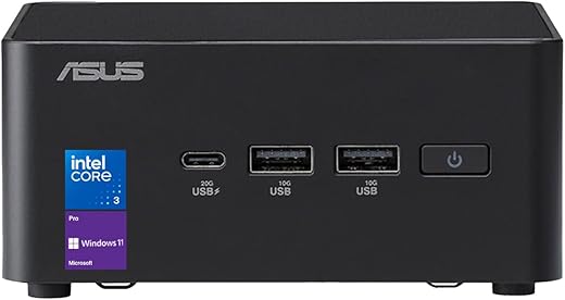 ASUS NUC 14 Pro Mini PC, Intel 6-Core