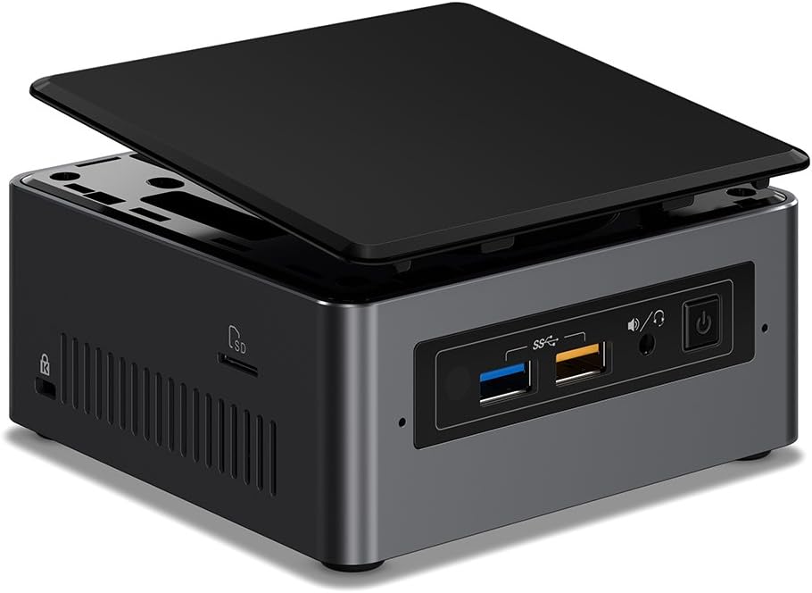 Intel NUC 7 Mini PC NUC7i3BNHXF, 1TB HDD