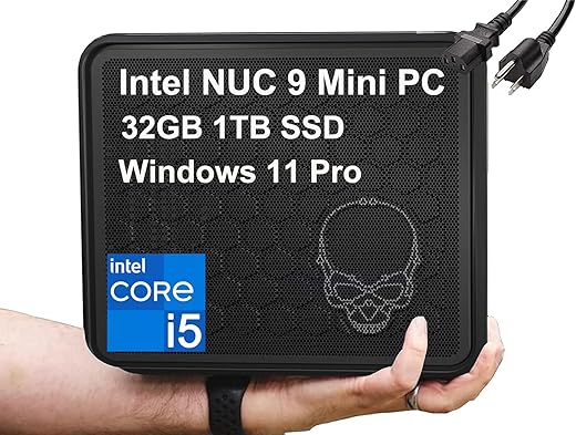 Intel NUC 9 NUC9i5QNX Mini PC, i5, 32GB RAM