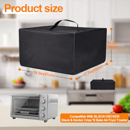 NUENSS-ROR Heavy Duty Toaster Oven Cover Compatible - Image 3