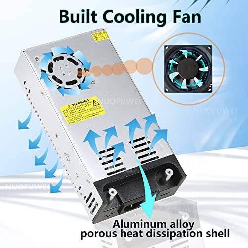 NUOFUWEI DC 12V 50A 600W Power Supply Adapter - Image 3