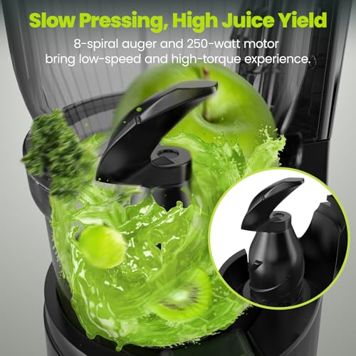 Nuovoware Cold Press Juicer With Large Chute - Image 3