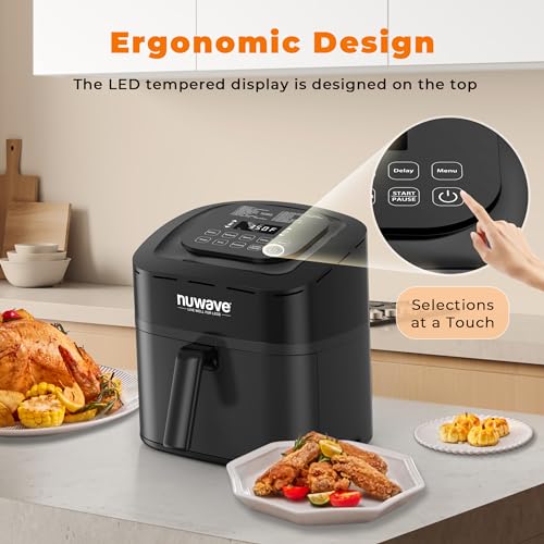 Nuwave Brio 10-in-1 Air Fryer 7.25Qt - Image 4