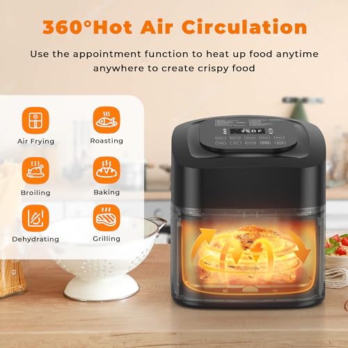 Nuwave Brio 10-in-1 Air Fryer 7.25Qt - Image 2