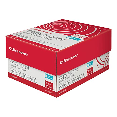 Office Depot 3-Hole Punched Multi-Use Printer Paper - Image 2