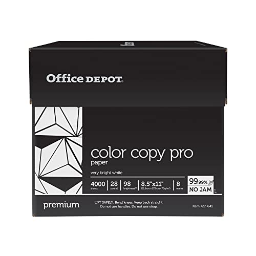 Office Depot Color Copy Paper, 28 Lb, 727641 - Image 3