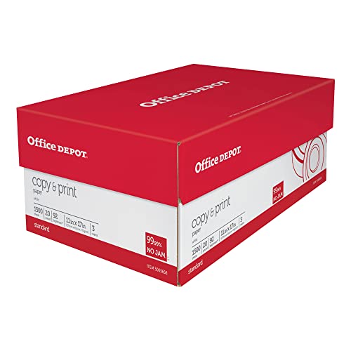 Office Depot Copy And Print Paper, Ledger Size, 3 Reams - Image 2