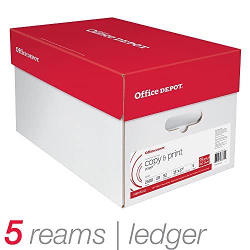 Office Depot Copy & Print Ledger Paper, 20 Lb - Image 3