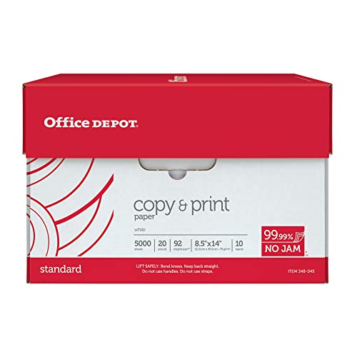 Office Depot Copy Print Paper, Legal Size, 063224 - Image 3