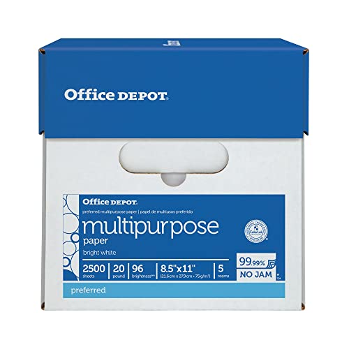 Office Depot Multi-Use Printer & Copy Paper, 5 Reams - Image 5