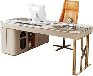 TAPIVA Office Desk Large Long Integrated Corner