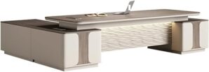 MBNVBNM Office Desk Luxury Furniture Table Set