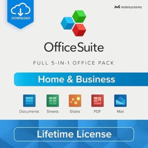 MobiSystems OfficeSuite 5 In 1 Lifetime License [PC Online Code]
