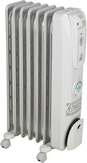 De’Longhi Oil Filled Radiator Heater, 1500W Electric