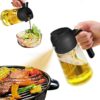 YARRAMATE Oil Sprayer For Cooking, 2 In 1 Olive Oil Dispenser