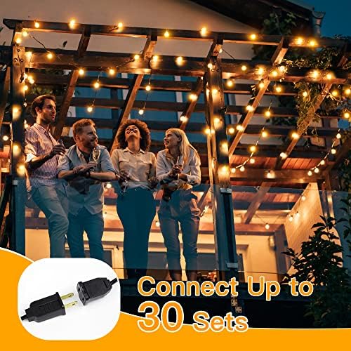 Ollny 25FT Outdoor String Lights, Waterproof - Image 4