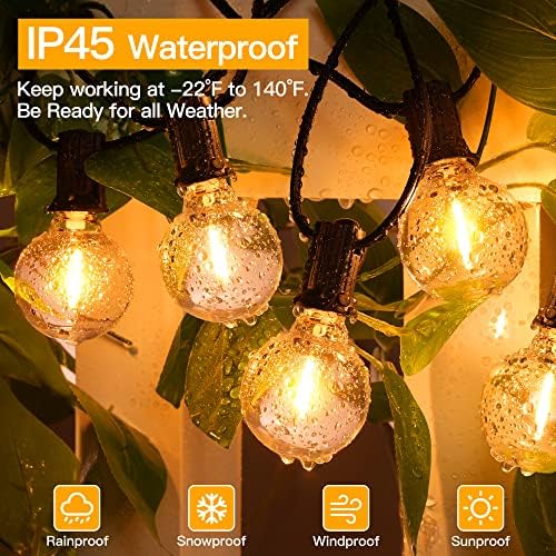 Ollny 25FT Outdoor String Lights, Waterproof - Image 5
