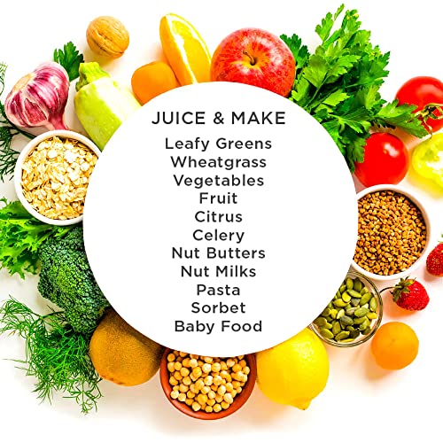 Omega Cold Press Juicer, Triple-Stage Slow Masticating - Image 5