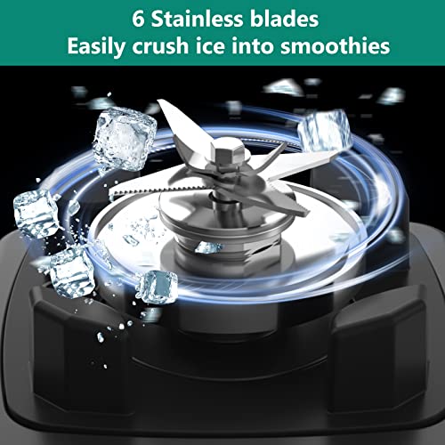 OMMO Professional 1800W High Speed Countertop Blender - Image 2