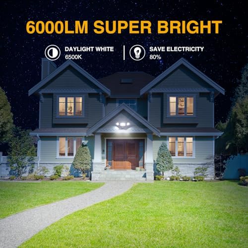 Onforu Dusk To Dawn Outdoor Security Lights, 60W - Image 4