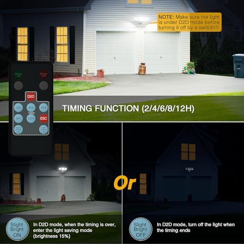 Onforu Dusk To Dawn Outdoor Security Lights, 60W - Image 2