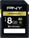 PNY Optima 8GB SDHC Class 4 Memory P-SDHC8G4H-GE