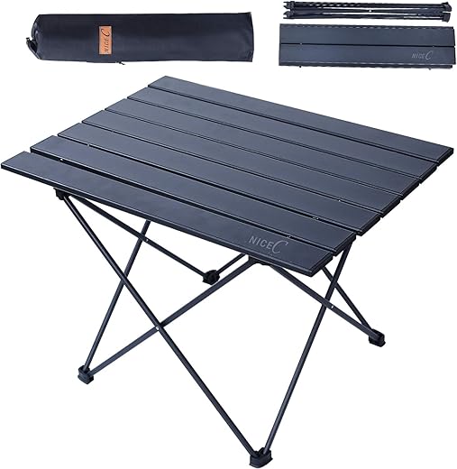 Nice C Orange High Back Beach Chair + Table
