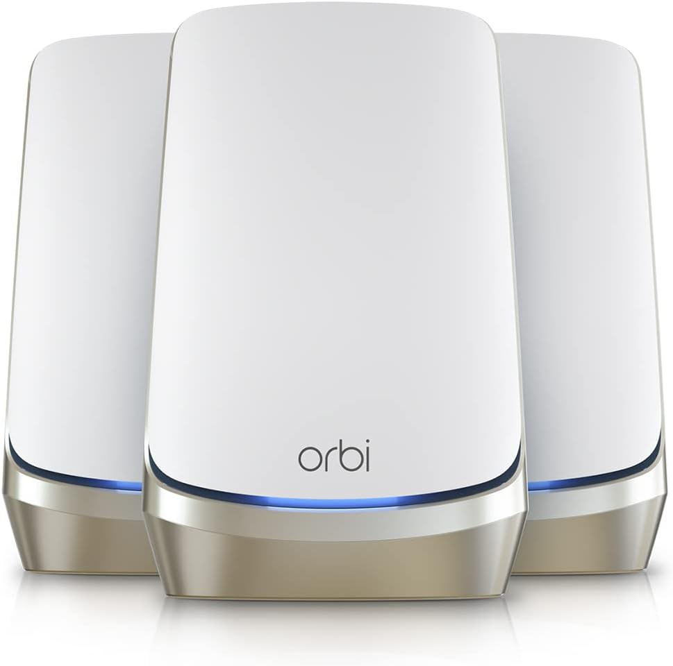 Netgear Orbi RBKE963 AXE11000 Quad-Band Mesh System