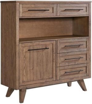 Intercon Oslo 54" Wide Pantry Cabinet