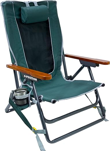 GCI Outdoor Outdoor Backpacker Reclining Camping Chair
