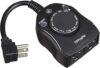 Tiffcofio Outdoor Light Timer, Dusk to Dawn