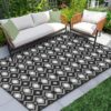 ROMROL Outdoor Rug, 5x8ft Reversible Mat