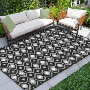 ROMROL Outdoor Rug, 5x8ft Reversible Mat