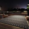 MontVoo Outdoor Rug Carpet 6×9 Ft With LED
