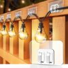 Galetcy Outdoor String Light Hooks – 100 Pack