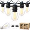 Brightown Outdoor String Lights 35FT Patio Lights