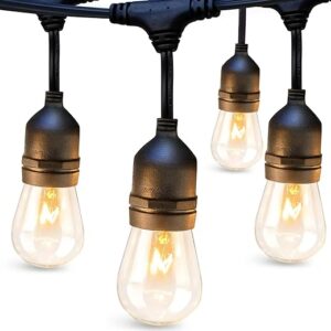 addlon Outdoor String Lights With Edison Bulbs