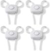 Safety 1st OutSmart™ Flex Lock, White, 4 Pack