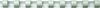 Fellowes Oval Plastic Binding Combs, White, 50-Pack