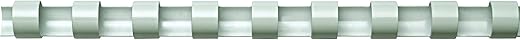 Fellowes Oval Plastic Binding Combs, White, 50-Pack