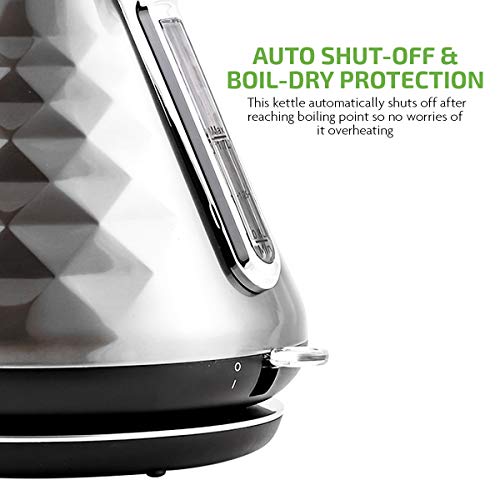 OVENTE Electric Kettle 1.7 L 1500W Boiler - Image 4