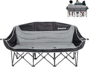 KingCamp Oversized Double Camping Chair With Holders