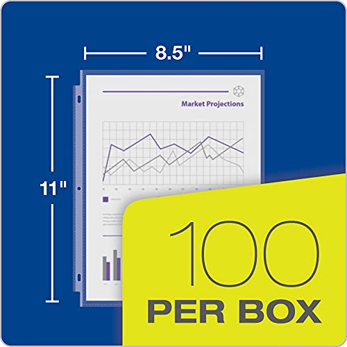 Oxford Clear Top Load Sheet Protectors, 33267 - Image 4