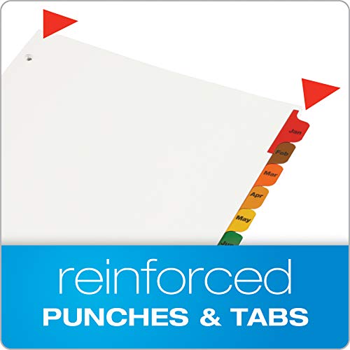 Oxford OneStep Binder Dividers, 12 Tabs, 89401 - Image 3