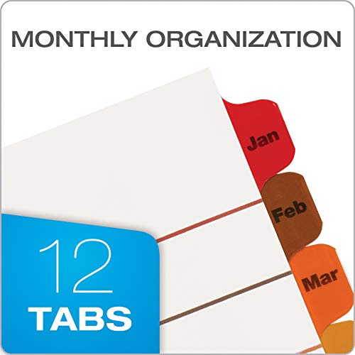Oxford OneStep Binder Dividers, 12 Tabs, 89401 - Image 2
