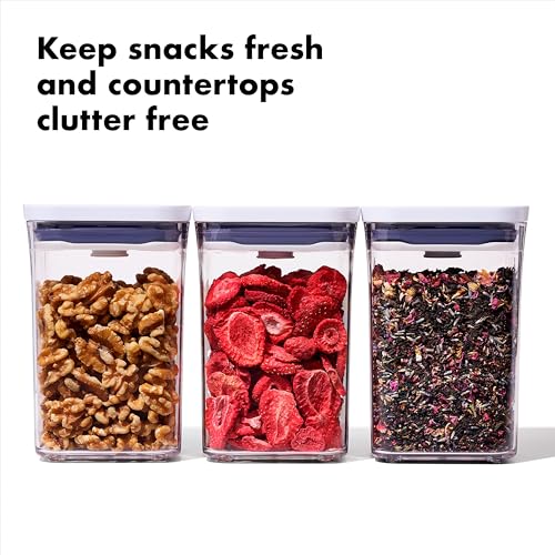 OXO 3-PC Small Square POP Container Set - Image 2